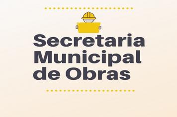 Boletim das atividades da Secretaria Municipal de Obras