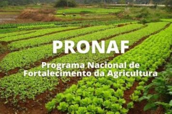 Programa de recuperação aos agricultores