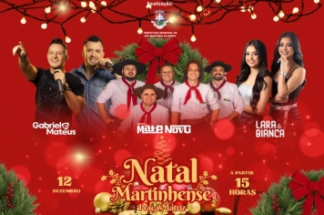 Natal Martinhense na Praça Matriz