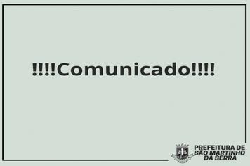 Comunicado!!