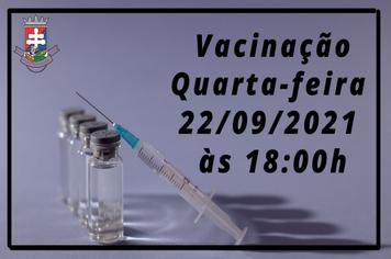Vacinação 22/09/2021