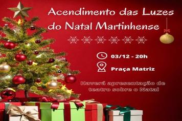 Acendimento das Luzes do Natal Martinhense