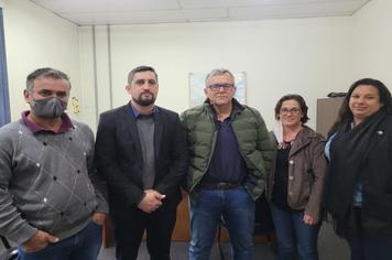 Prefeito municipal faz reunião com superintende regional do DAER sobre as obras na ERS-516