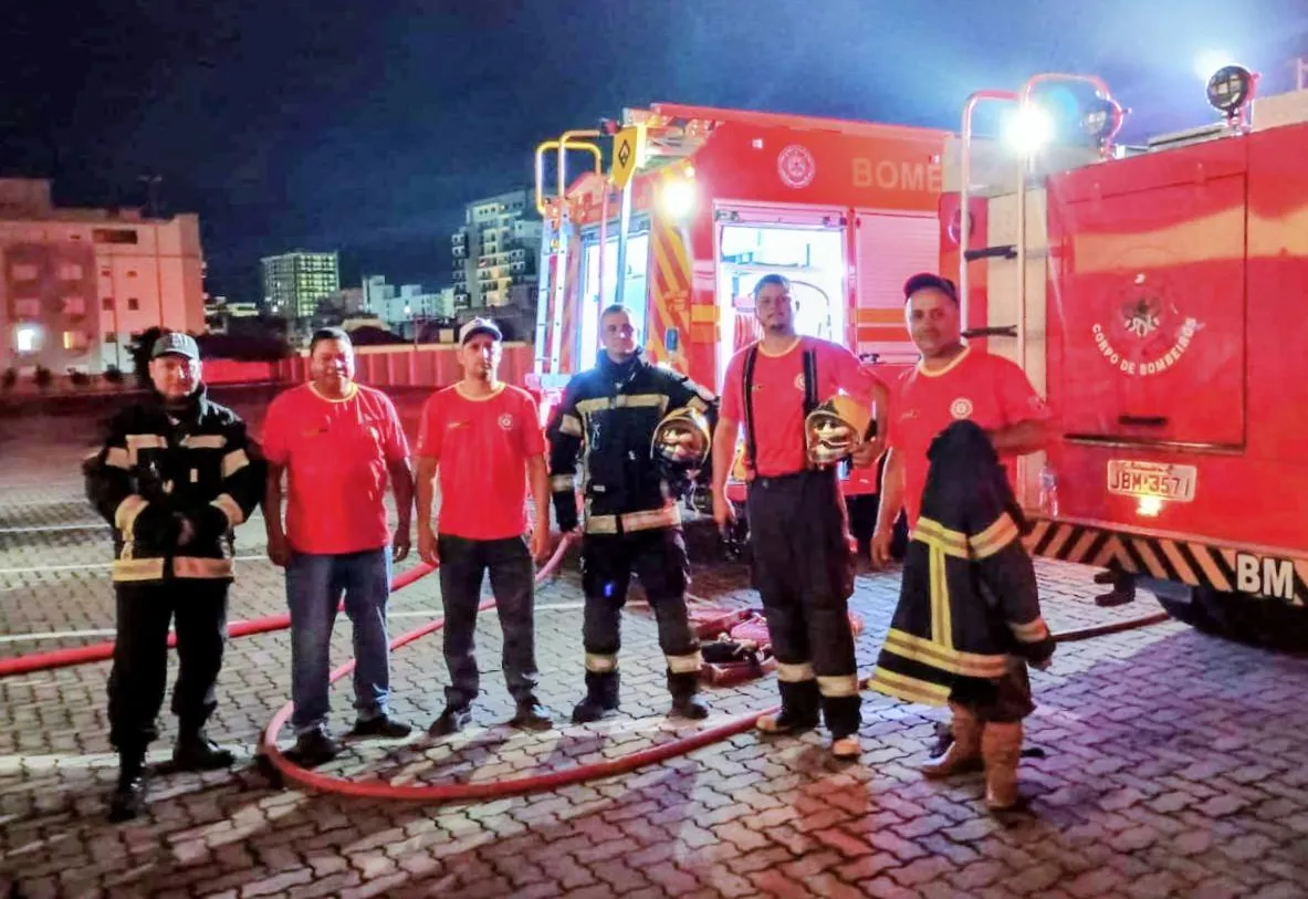 SCAB Municipal atua no apoio do combate à incêndio em Escola na região