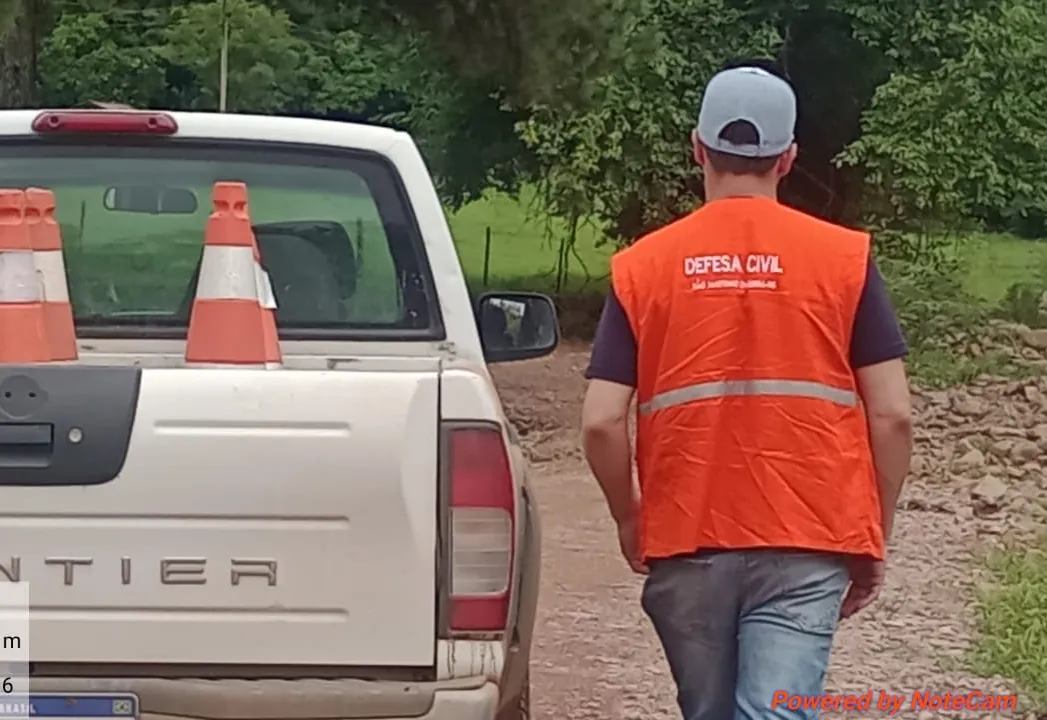 Patrolamento nos trechos afetados pelas chuvas
