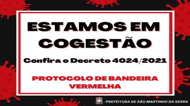 São Martinho da Serra está em cogestão!