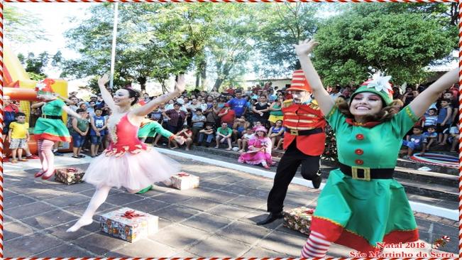 Festa Natalina em São Martinho da Serra