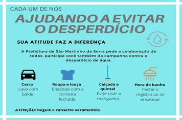 Cada um de nós ajudando a evitar o desperdício