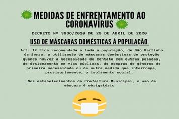 MEDIDAS DE ENFRENTAMENTO DO CORONAVÍRUS