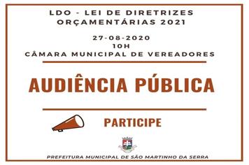 AUDIÊNCIA PÚBLICA