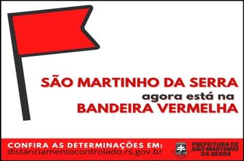 BANDEIRA VERMELHA