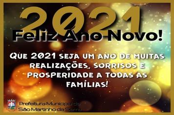 2021 É TEMPO DE ESPERANÇA