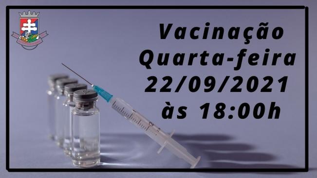 Vacinação 22/09/2021