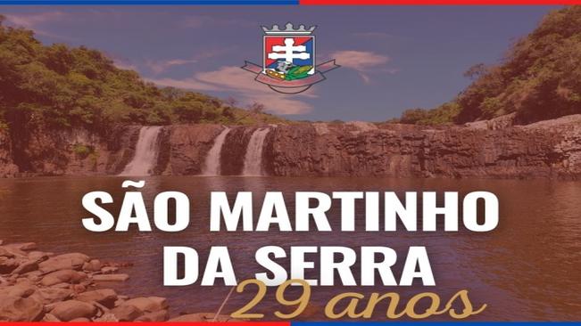 Parabéns São Martinho da Serra
29 anos