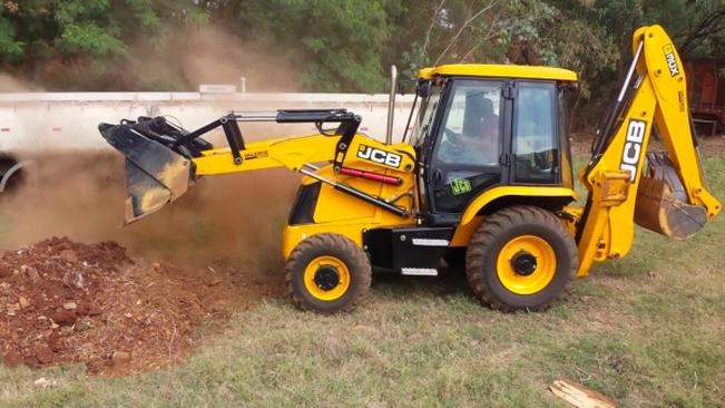 A agricultura terá mais uma retroescavadeira